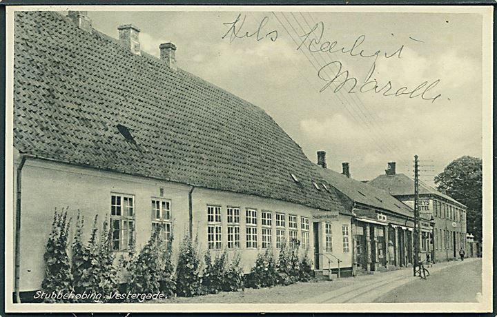 Stubbekøbing, Vestergade. Stenders no. 81851. 