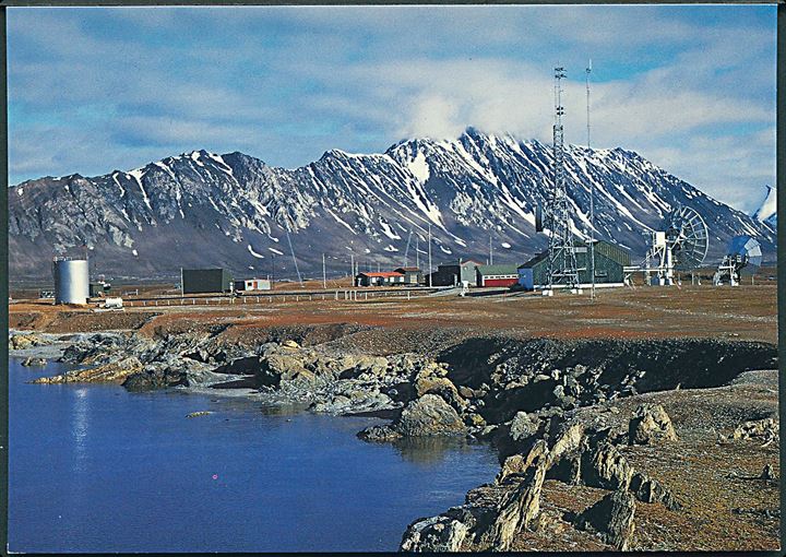 Svalbard. Spitsbergen, Isfjord Radio, Norge. Herta Gröndal no. 56. 