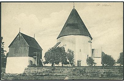Bornholm. Sct. Ols Kirke, Allinge. Frits Sørensen no. 144.  