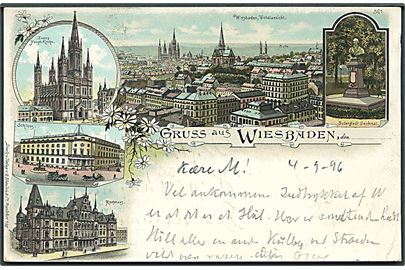 Tyskland. Gruss aus Wiesbaden. No. 561. 