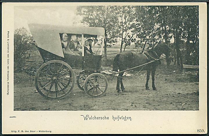 Walchersche huifwagen. F. B. Boer no. 859. 