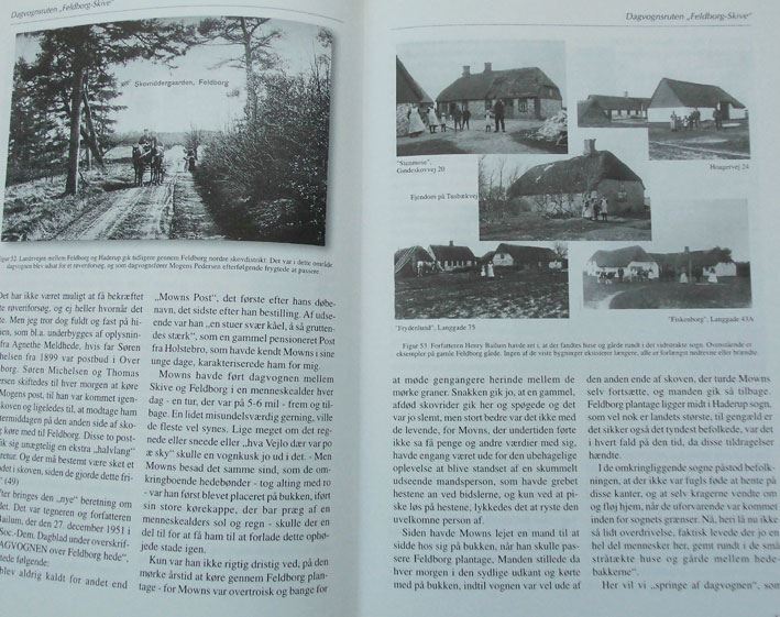 Min fødebys posthistorie - Over Feldborg 1624-1997 af Hans Schønning. 224 sider illustreret posthistorisk fortælling. Forlaget AFA 1997. Mindre skade i ryggen.