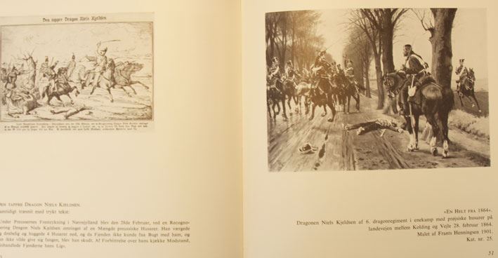 1864 i danske billeder, Katalog over Mindeudstillingen på Frederiksborg i 1964. 70 sider.