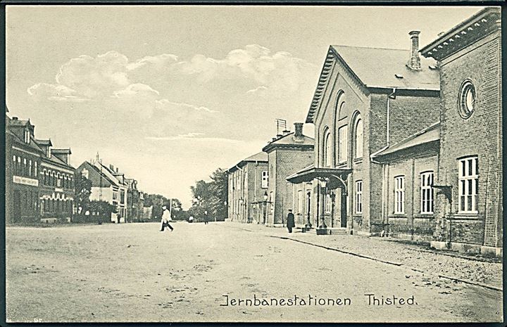 Thisted Jernbanestation. C. Buchholtz no. 39. 