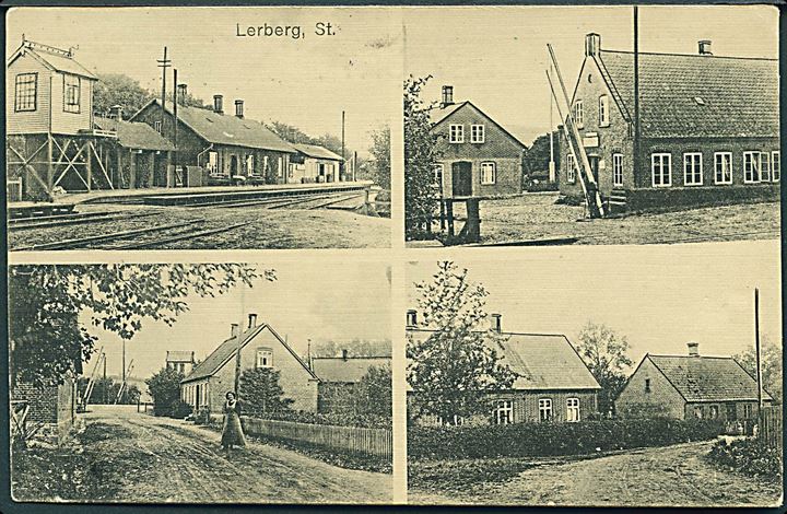 Lerberg Station. (Lerbjerg). J. J. N. no. 6403. 