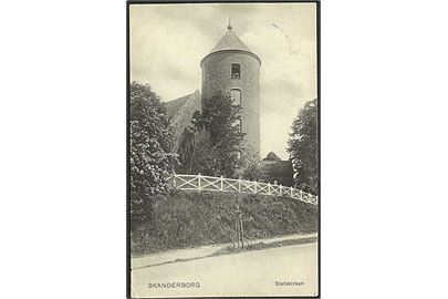 Slotskirken i Skanderborg. Stenders no. 3919.