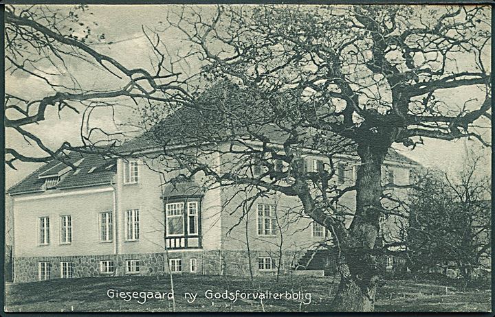 Giesegaard ny Godsforvaltning. Ahrent Flensborg no. 176. 