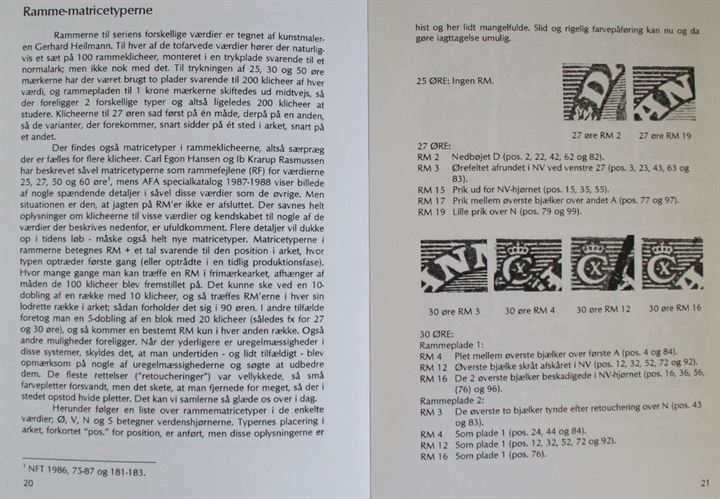 Om at samle Christian X i to farver af Carl E. Jørgensen. 60 sider illustreret håndbog fra 2001.