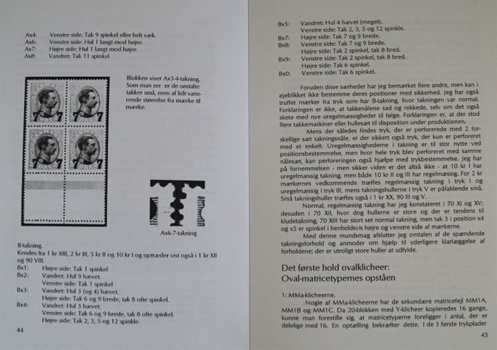 Om at samle Christian X i to farver af Carl E. Jørgensen. 60 sider illustreret håndbog fra 2001.
