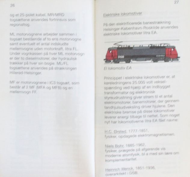 abc DSB - Passagerens håndbog. 97 sider udgivet af DSB. 