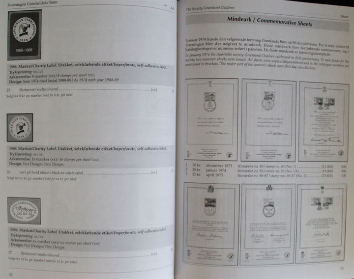 Cinderella 1999 Grønland. DAKA/GF7 katalog over grønlandske velgørenhedsmærker og firmafrankostempler. 120 sider. DAKA Forlag 1998.