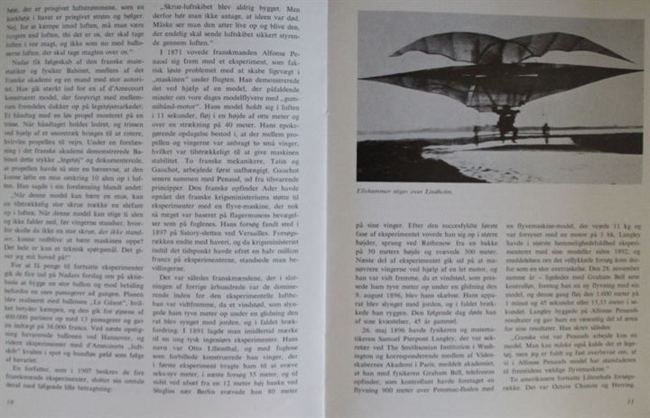 Det lå i luften af Ib Eichner-Larsen & Holger Philipsen. Historien om Danmarks tidlige luftpost. 64 sider. Fold i omslag.