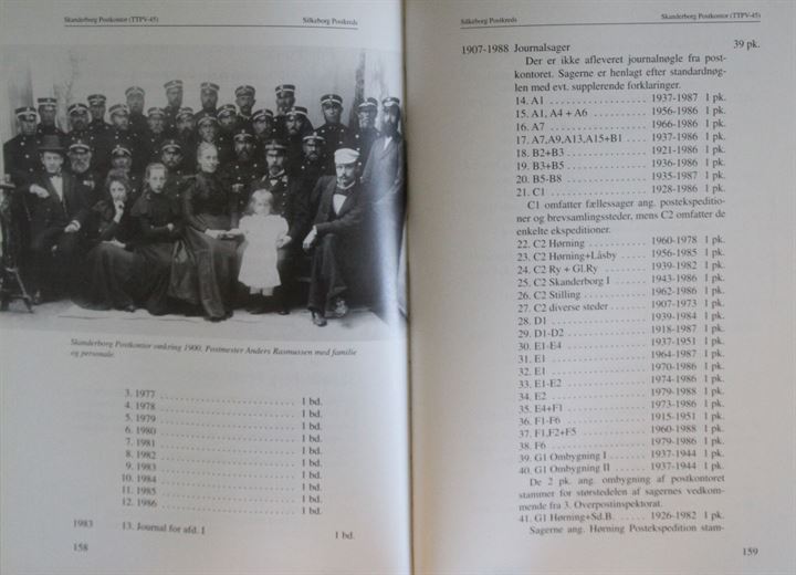 Posthuse på Nørrejylland. Bind II. Arkivregistratur udgivet af Landsarkivet for Nørrejylland. 250 sider.