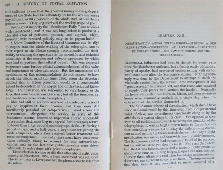 The history of postal agitation, H. G. Swift. 302 sider.