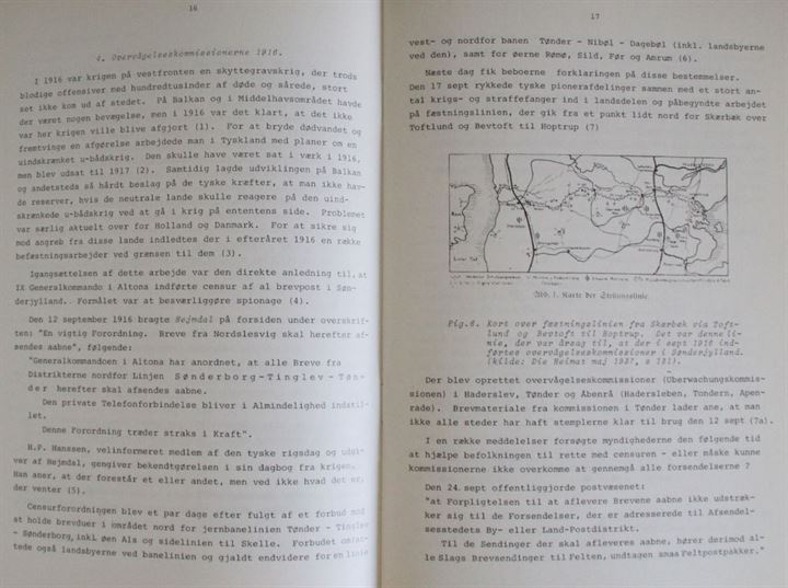 Sønderjyske censurstempler 1914-20 & 1944-47. Håndbog og katalog af E. Menne Larsen. Posthistorisk Forlag 1977. 44 sider.