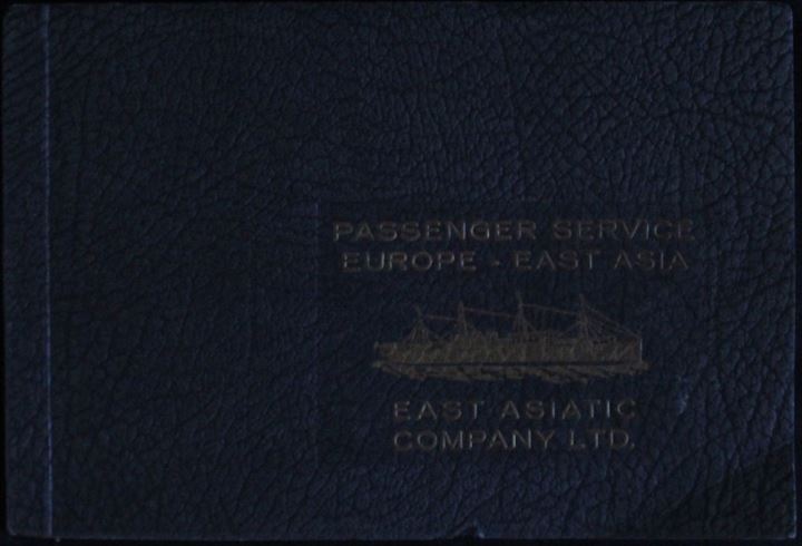 ØK Europa - Østasien. Lille hæfte med beskrivelse og billeder af ØK's ruter og skibe til Østasien. 1930'erne. 