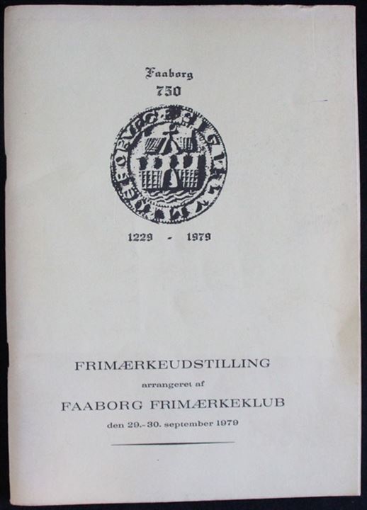 Faaborg 750 - 1229-1979. Udstilingskatalog.