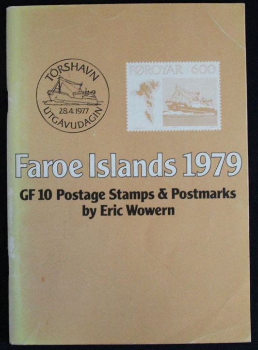 Faroe Islands 1979 GF10 katalog over færøske frimærker og stempler GF10. 82 sider.