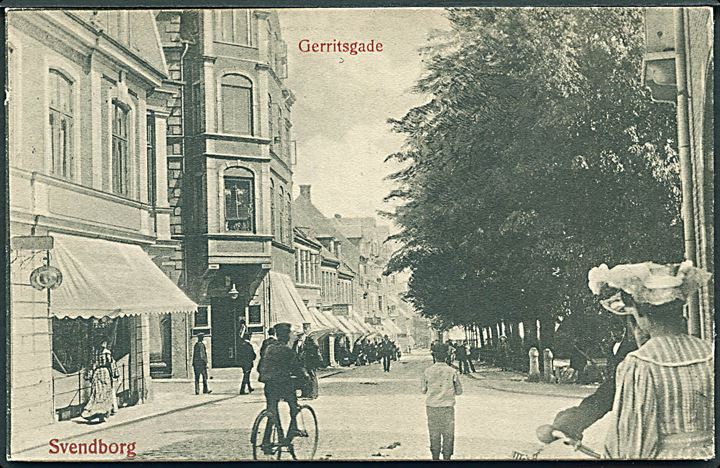 Svendborg, Gerritsgade. Bager ses. W. & M. no. 613. (Små fejl). 