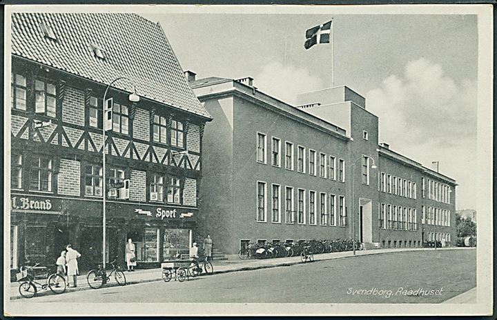 Svendborg Raadhus. Stenders, Svendborg no. 437. 