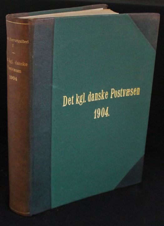 Det kgl. danske Postvæsen - Personalhistorisk Pragtværk Johannes Madsen 1904. 935 sider.