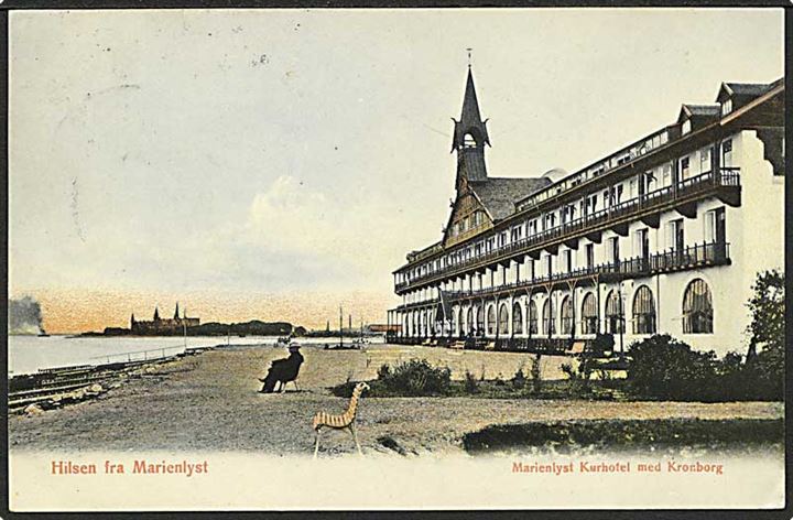 Marienlyst Kurhotel, Helsingør. J. Møller no. 355.