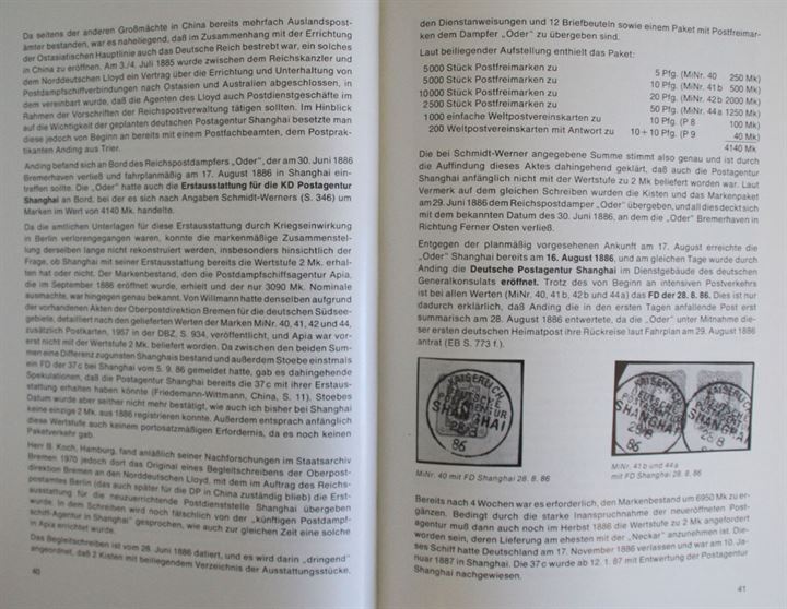 Handbuch und katalog der deutschen Kolonial-Mitläufer af Dr. Friederich F. Steuer. 452 sider.