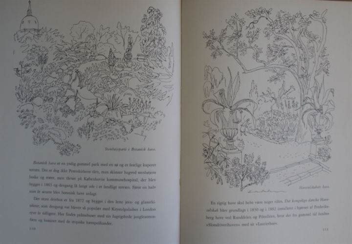 Vandringer i København af Ebbe Sadolin. Illustreret med tegninger. 154 sider.