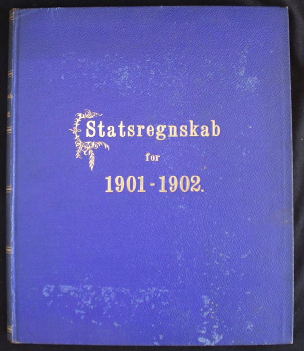 Statsregnskabet for Finansaaret 1901-1902. 193 sider