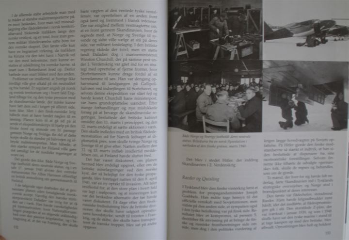 Den 2. Verdenskrig 1939-1945 af Hans Kirchhoff, Henning Poulsen & Aage Trommer. 668 sider.