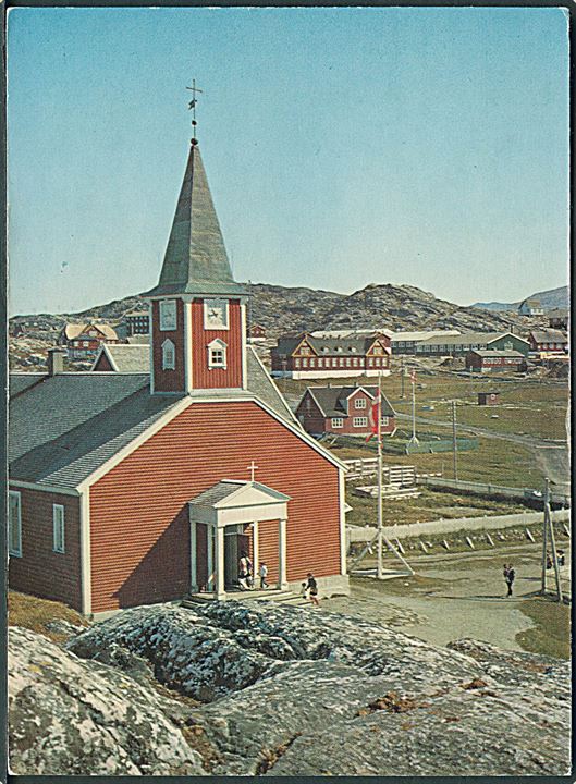 Grønland. Kirken i Godthåb. Grønlunds Forlag no. G 10. 