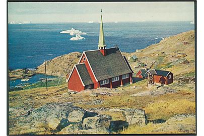 Grønland. Den nye kirke i Upernavik. KGH no. 63.
