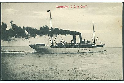 J.C. la Cour, S/S, DFDS englandsbåd. Warburg no. 3401.