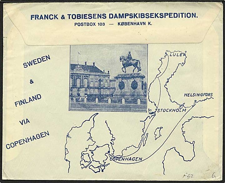 5 øre og 15 øre Regentjubilæum på brevkort fra Fredensborg d. 25.8.1937 til poste restante i Mayerhofen, Østrig. Påsat østrigsk 10 gr. portomærke som poste restante gebyr.
