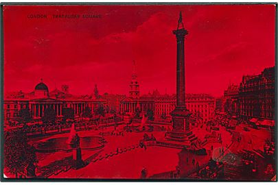 England. London. Trafalgar Square. Raphael Tuck & Sons Rembrandt Glosso series London no. 300. 