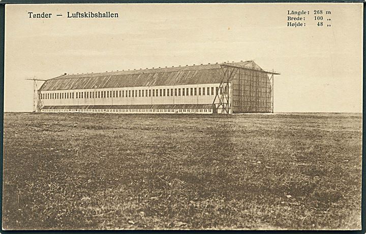 Tønder, Luftskibshallen. J. Boisen no. 91. 