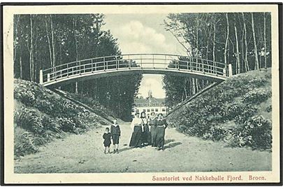 Broen ved Nakkebølle Sanatorium. J.J.N. no. 4806.