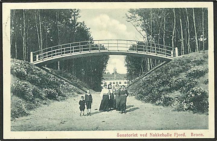 Broen ved Nakkebølle Sanatorium. J.J.N. no. 4806.