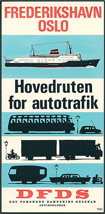 DFDS Frederikshavn-Oslo - Hovedruten for autotrafik. Ruteplan og prisliste.