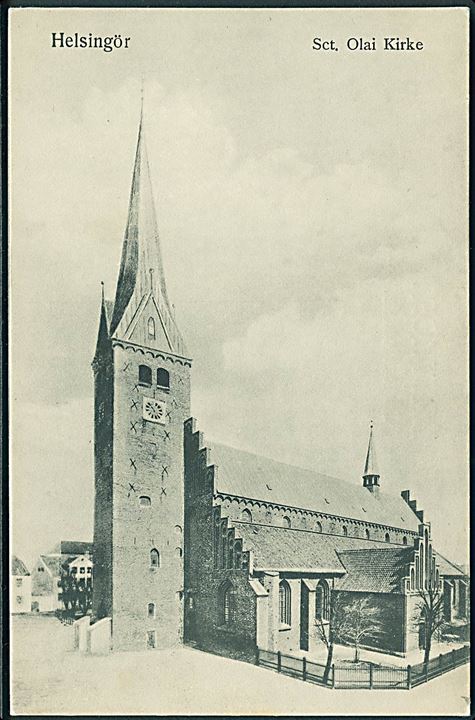 Helsingør, Sct. Olai Kirke. Knud Nielsens forlag no. 147. 