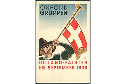 Axel Jørg: Oxford Gruppen. Lolland - Falster 1 - 15 September 1936. 