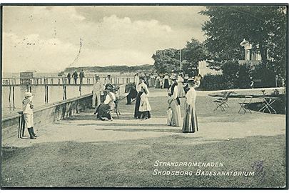 Skodsborg Badesanatorium. Strandpromenaden. No. 60. 