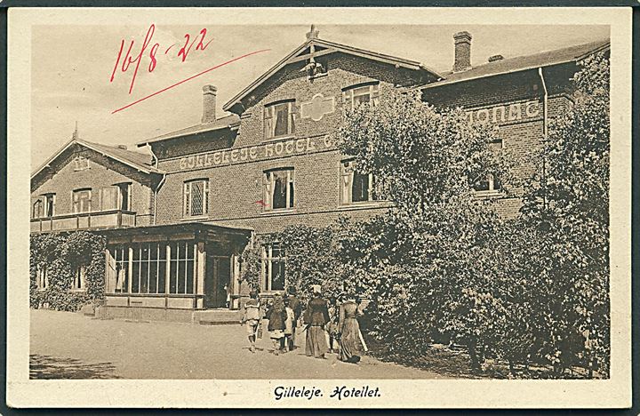 Gilleleje Hotel. Peter Alstrups no. 5403. 