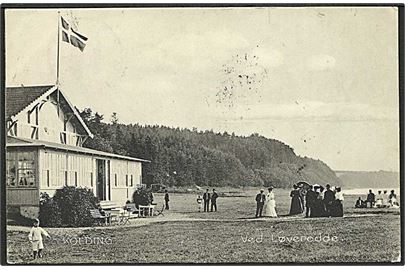 Pavillonen ved Løverodde. Stenders no. 12572.
