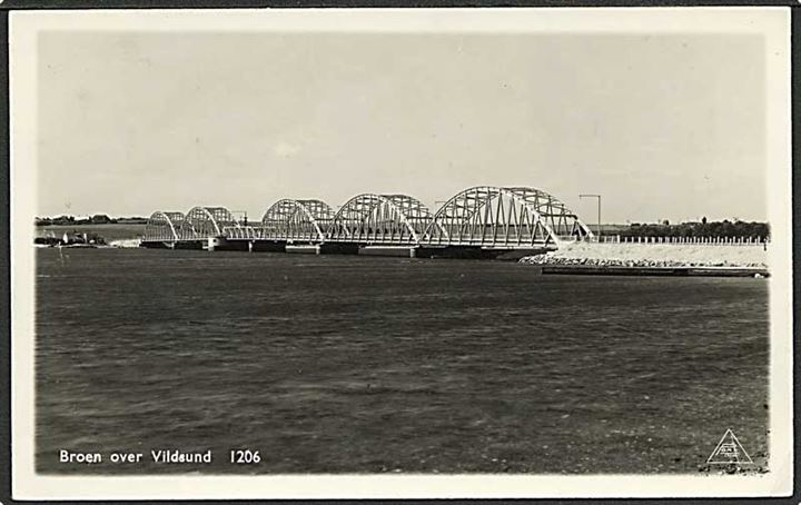 Broen over Vildsund. Pors no. 1206.