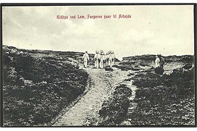 Fangerne gaar til arbejde ved Kidhus. W.K.F. no. 1899.