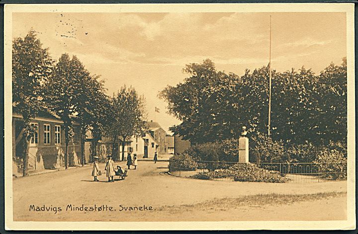 Bornholm. Madvigs Mindestøtte, Svaneke. Slengerik Hansens Boghandel no. 35657. 