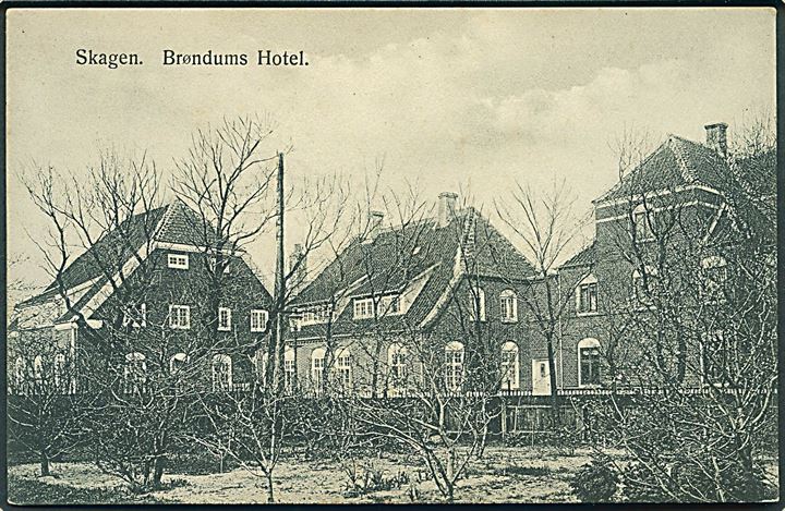 Skagen. Brøndums Hotel. Fot. Knudstrup u/no. 