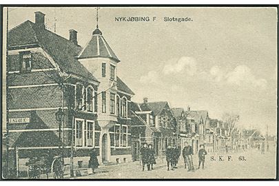 Nykjøbing Falster, Slotsgade. S. K. F. no. 63. 