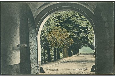Nyborg, Landporten. Stenders no. 425. 